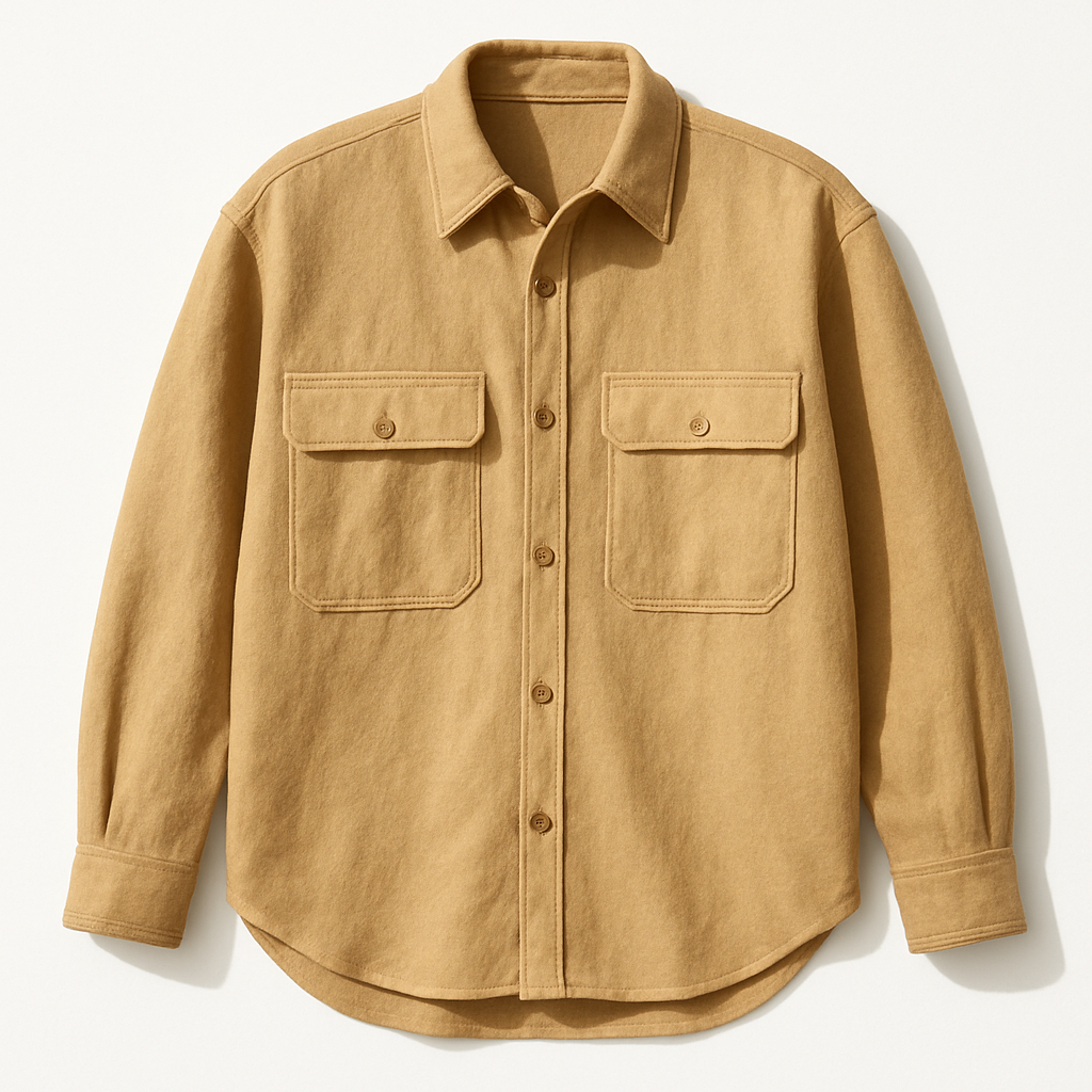 Cotton Cargo Shirt - Rolliore Shirts