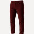 Crimson Corduroy Pants - Rolliore Pants