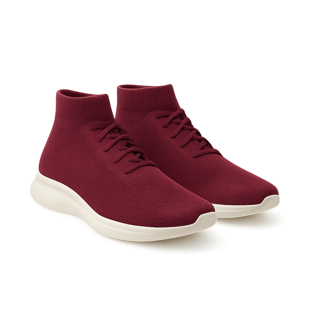 Knit High-Tops - Rolliore Shoes