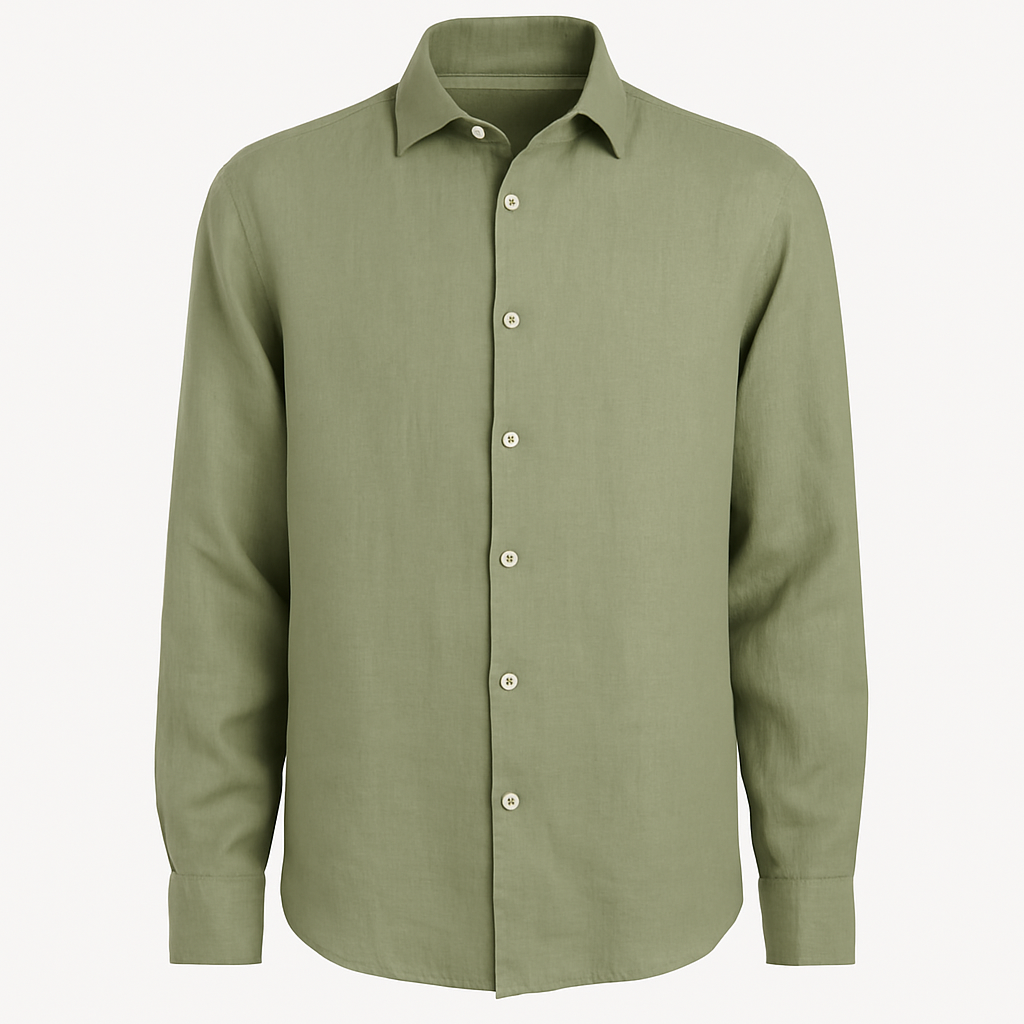 Linen Button-Up - Rolliore Shirts